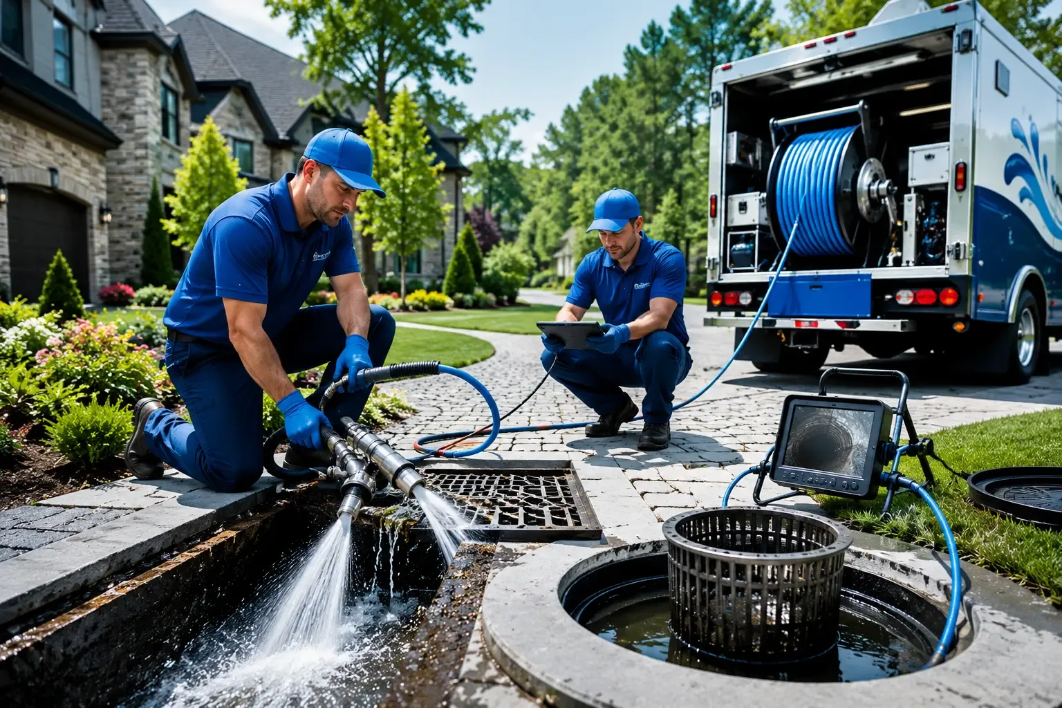 Local outdoor drain cleaning professionals in Millington, NJ
